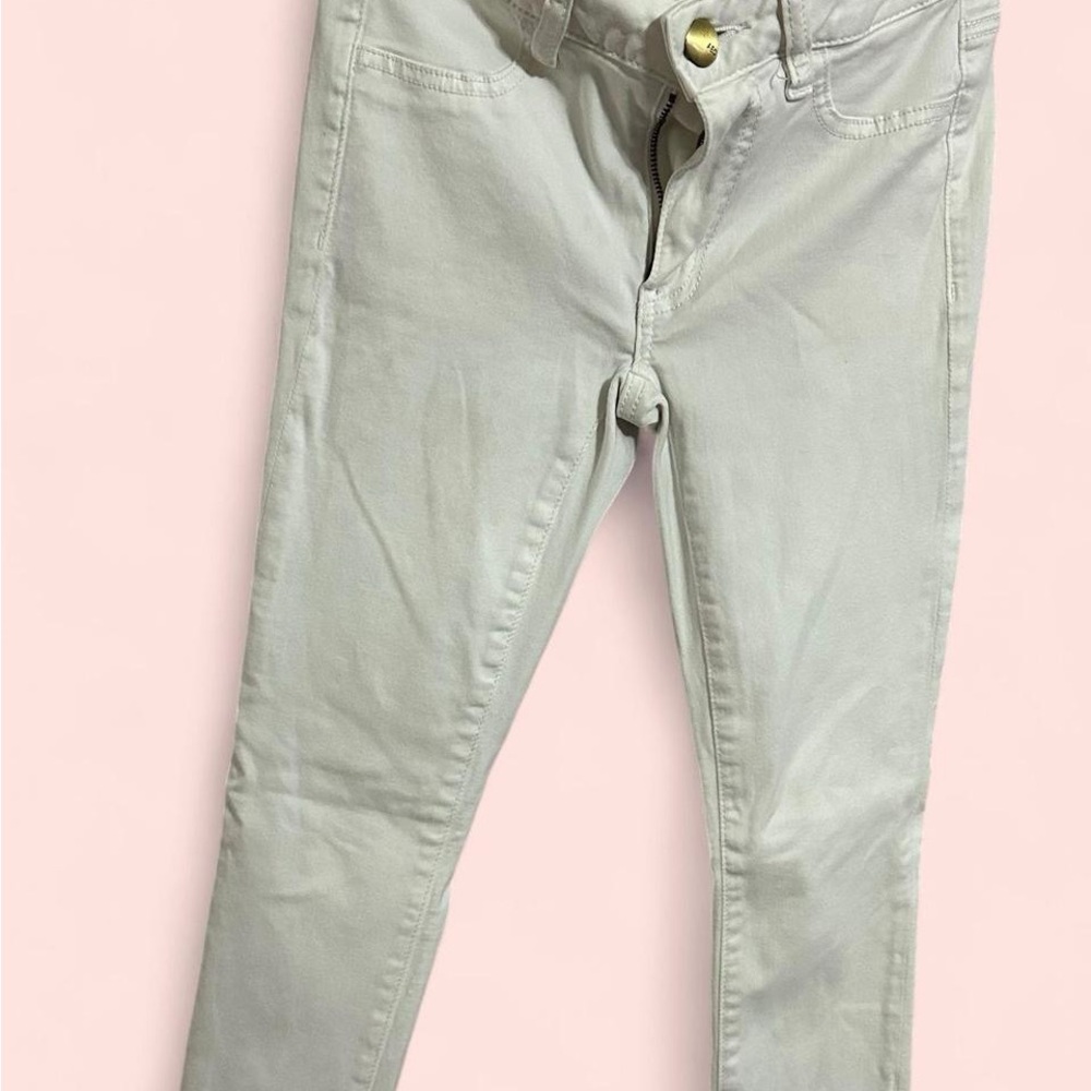 American Eagle Outfitters White Super Stretch Pants